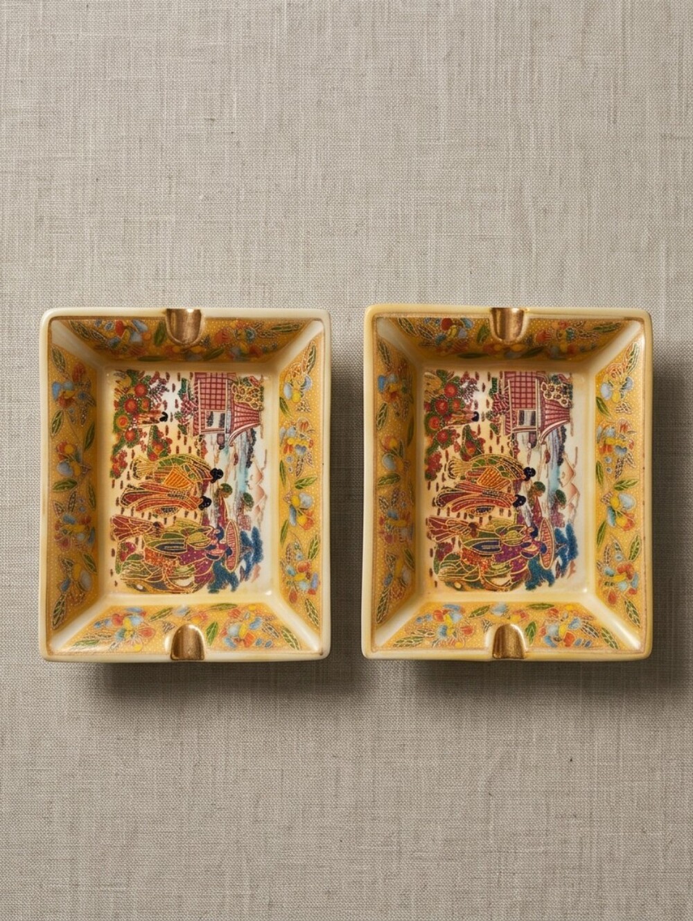 Vintage chinese ashtrays - Picture 8 of 8